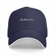 Black baseball cap with cute sea creature graphic design