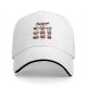 Black baseball cap with cute cat in red box graphic print