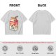 Olive green t-shirt with sarcasm juice carton and grumpy cat print