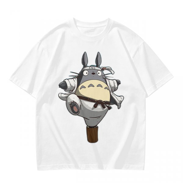 Totoro Karate Fighter Graphic T-Shirt