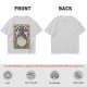 Olive Green T-Shirt With My Neighbor Totoro Art Nouveau Print