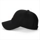 Black Baseball Cap with Cute Japanese Food Chef Character Graphic