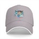 Black Baseball Cap With Spirited Away Chihiro And Haku Dragon Print