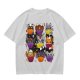 Halloween Animal Cupcake Graphic T-Shirt For Spooky Season