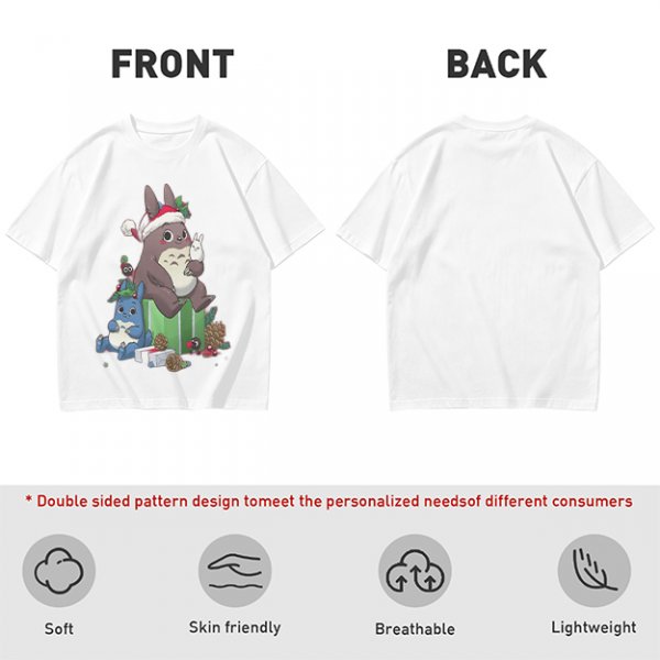 Christmas Totoro and Friends Graphic Tee