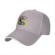 Black baseball cap with Plague Ducktor graphic print