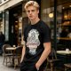 Olive T-Shirt With 'It's Like Magic Science But Real' Retro Print
