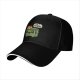 Black baseball cap with funny dumpster fire I'm a phoenix graphic