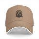 Black Baseball Cap With Mystical Praying Figure Art Print
