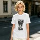 Olive green t-shirt with Dread Pirates graphic print