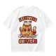 Leftovers Are For Quitters Cat Graphic T-Shirt