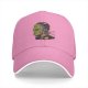 Black baseball cap with Frankenstein monster graphic print