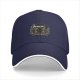 Black baseball cap with skeletons around a toaster graphic