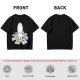 Olive T-Shirt With Cute Octopus Drawing Artwork Print