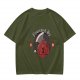 Powered By 1 D20 Dice T-Shirt For Tabletop RPG Fans
