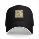 Black Baseball Cap With Avatar The Last Airbender Toph Earthbender Art