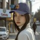 Black baseball cap with cute Reaper's graphic and slogan