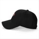 Black baseball cap with Frankenstein and bride heart graphic