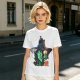 Olive T-Shirt with Wicked Witch of the West Emerald City Artwork