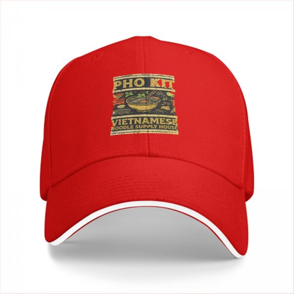 Pho Kit Vietnamese Noodle Supply House Graphic Baseball Cap