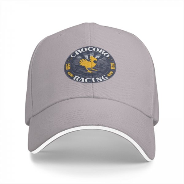 Chocobo Racing Graphic Black Baseball Cap