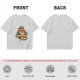 Olive T-Shirt With Angel Pizza Slice 'Heaven's Slice' Graphic