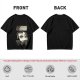 Olive T-Shirt With Cat Body Language Illustrations