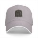 Black baseball cap with Purranormal Cativity cat skeleton graphic