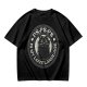 Olive cat graphic t-shirt with 'PS PS PS is my love language' print