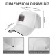 Black Baseball Cap With Ugly Christmas Style Fantasy Character Print