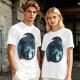 Olive T-shirt with How to Train Your Dragon Toothless and Hiccup Art
