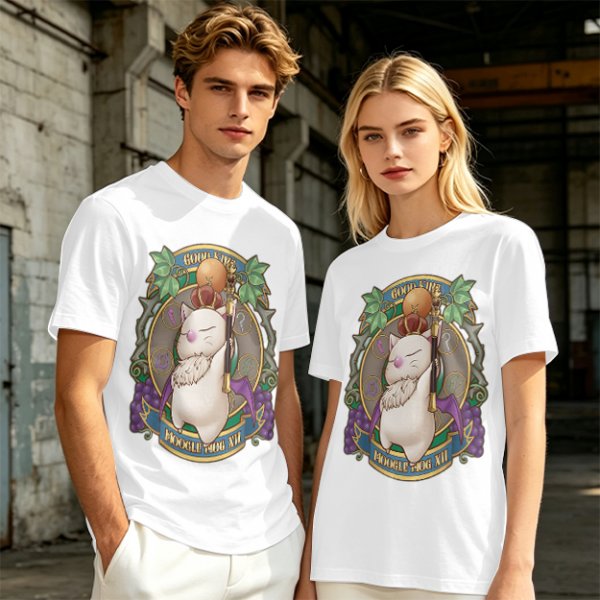 King Moogle Graphic Olive Green T-Shirt