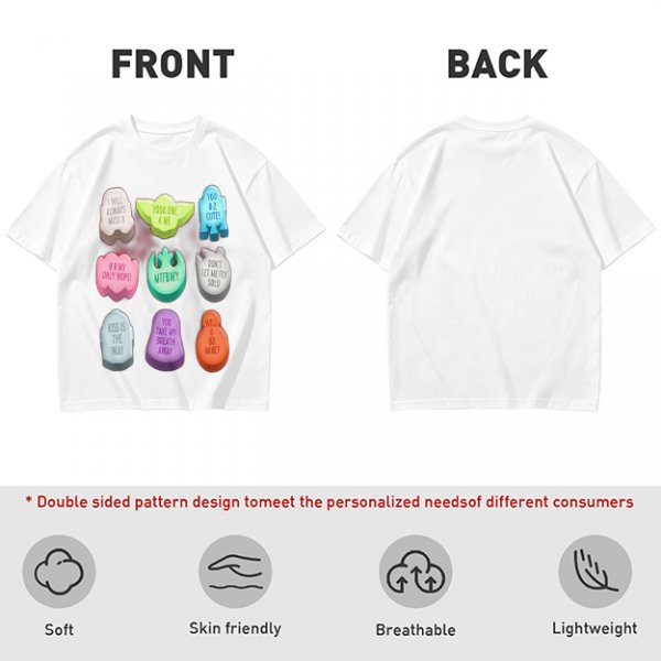 Star Wars Conversation Hearts Graphic Tee