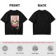 Olive T-Shirt With Cute Ramen Cat Bowl Graphic Print