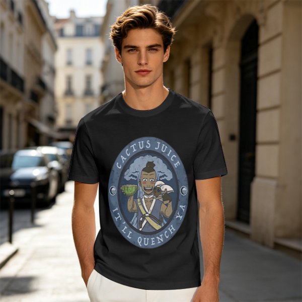 Avatar The Last Airbender Cactus Juice Sokka Graphic T-Shirt