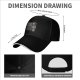 Black baseball cap with 'Everything is Terrible' skeleton graphic