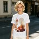 Anime Fire Bender Silhouette Graphic T-Shirt