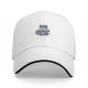 Black Baseball Cap With Cute Cat Reading Book Print