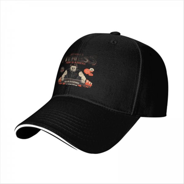 Myers's Fitness For Slashers Killer Routines Graphic Baseball Cap