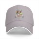 Black baseball cap with Chucky's Cheeses horror chef graphic