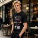 Don't Skip Pi Day T-Shirt with Lifting Pi Character Holding Pies