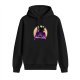 Black hoodie featuring Toothless the Night Fury against a glowing moon