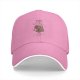 Black Baseball Cap With Don't Worry Be Happy Capybara Print
