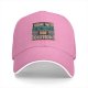 Black baseball cap with 'I Come With Problems Not Solutions' retro graphic