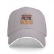Black Baseball Cap With Japanese Ramen Stall Cat Art Print
