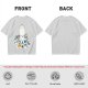 Olive T-Shirt With Cute Octopus Drawing Artwork Print