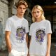Olive T-Shirt With Surprise Party Mimic Monster Graphic