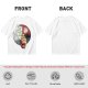 Olive T-Shirt With Hand Holding Bill Of Monthly Expenses Art