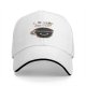 Black baseball cap with glitch coffee cup and 'I Glitch About Coffee' text