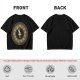 Olive T-Shirt With Thirteen Hour Clock Design